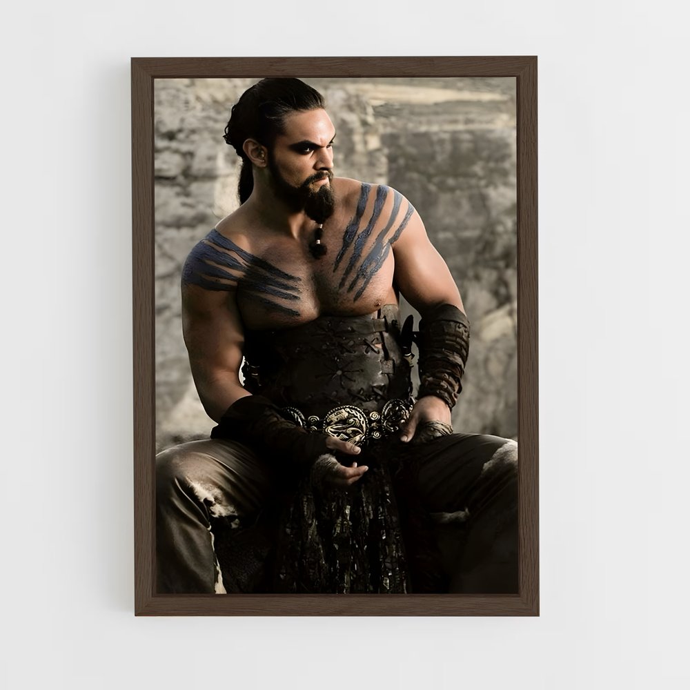 ap-khal drogo-1 cadre Bois foncé