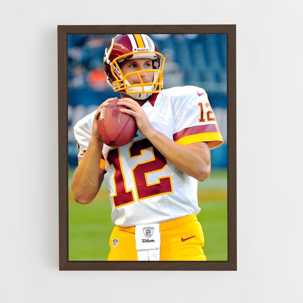 ap-kirk cousins-3 cadre Bois foncé