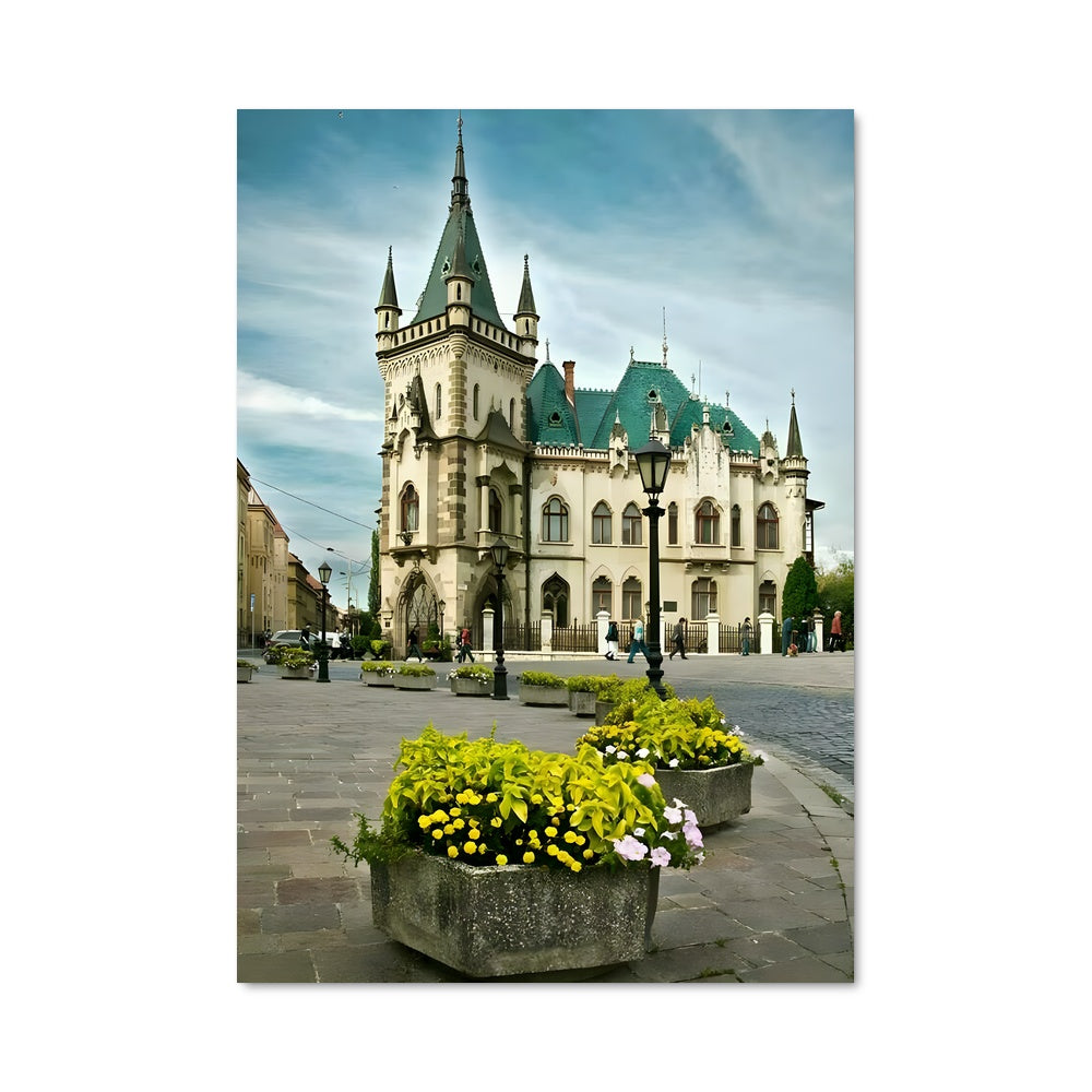 Poster Château des Fleurs