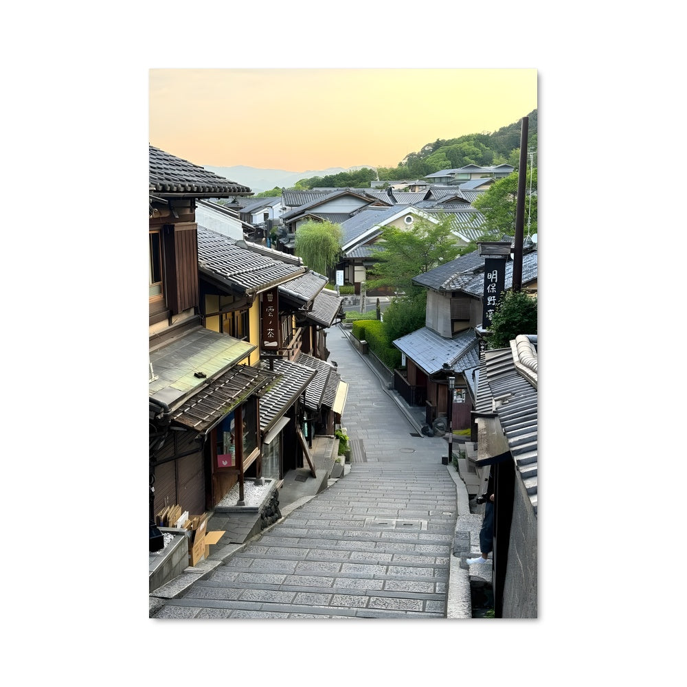 Poster Rue de Kyoto