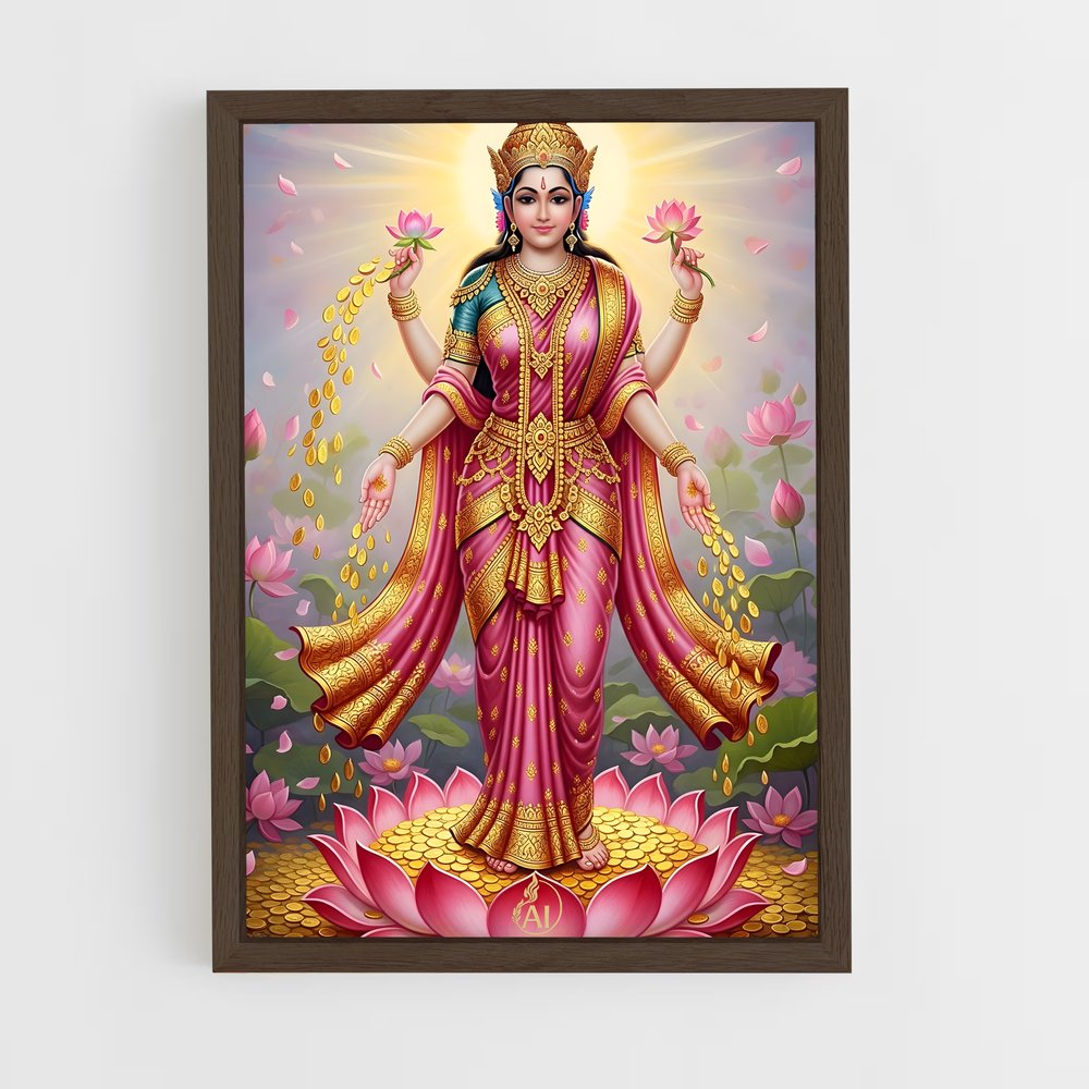 ap-lakshmi-6 cadre Bois foncé
