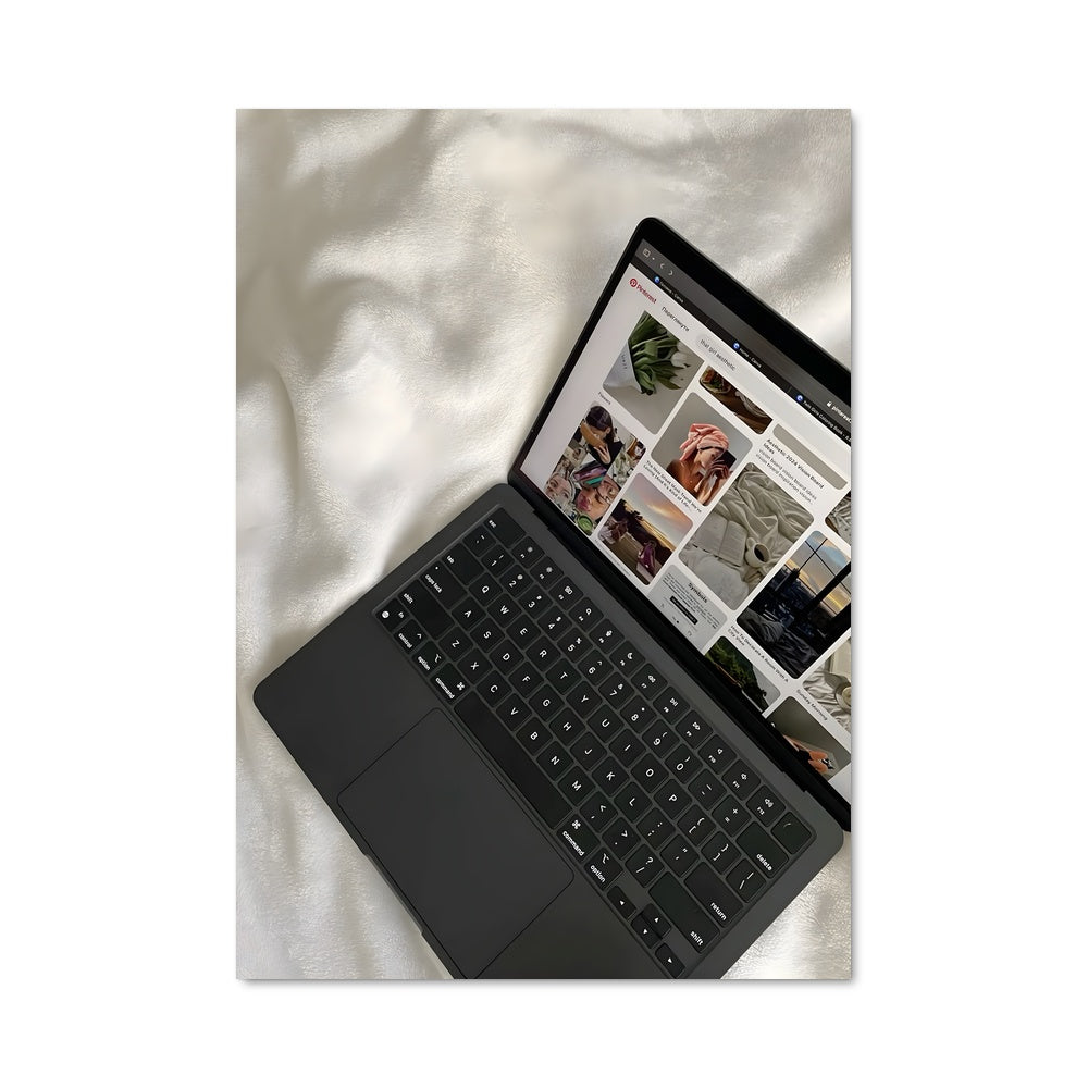 Poster Laptop Élégance