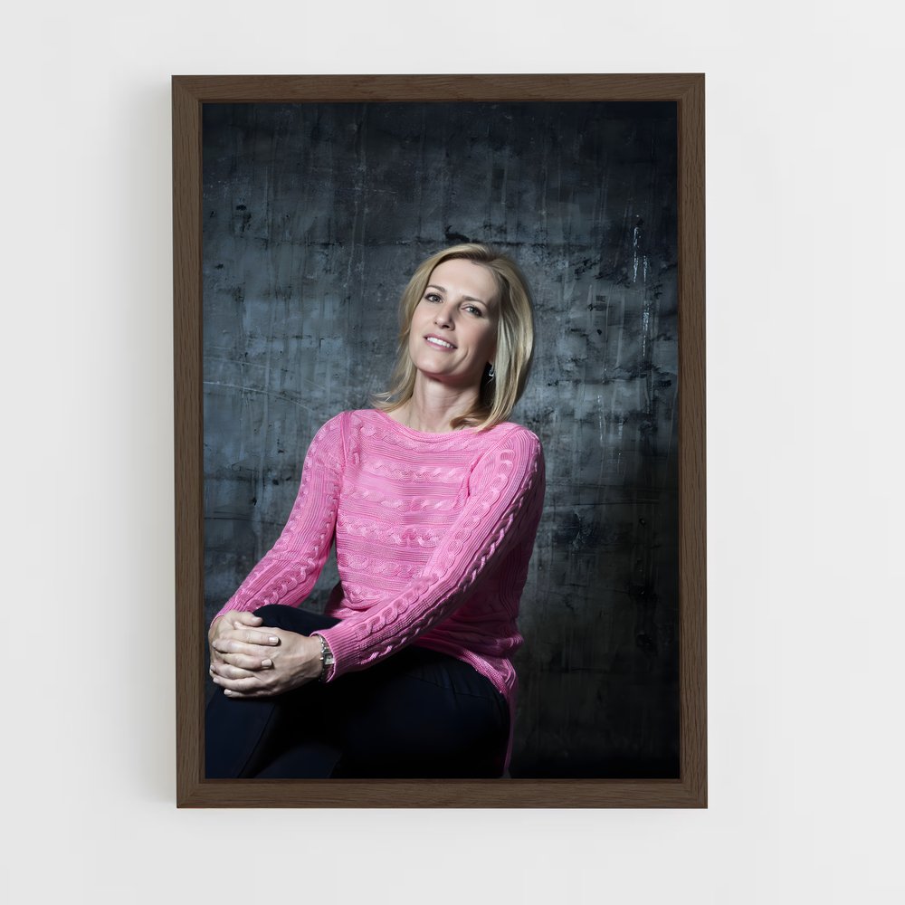 ap-laura ingraham-5 cadre Bois foncé