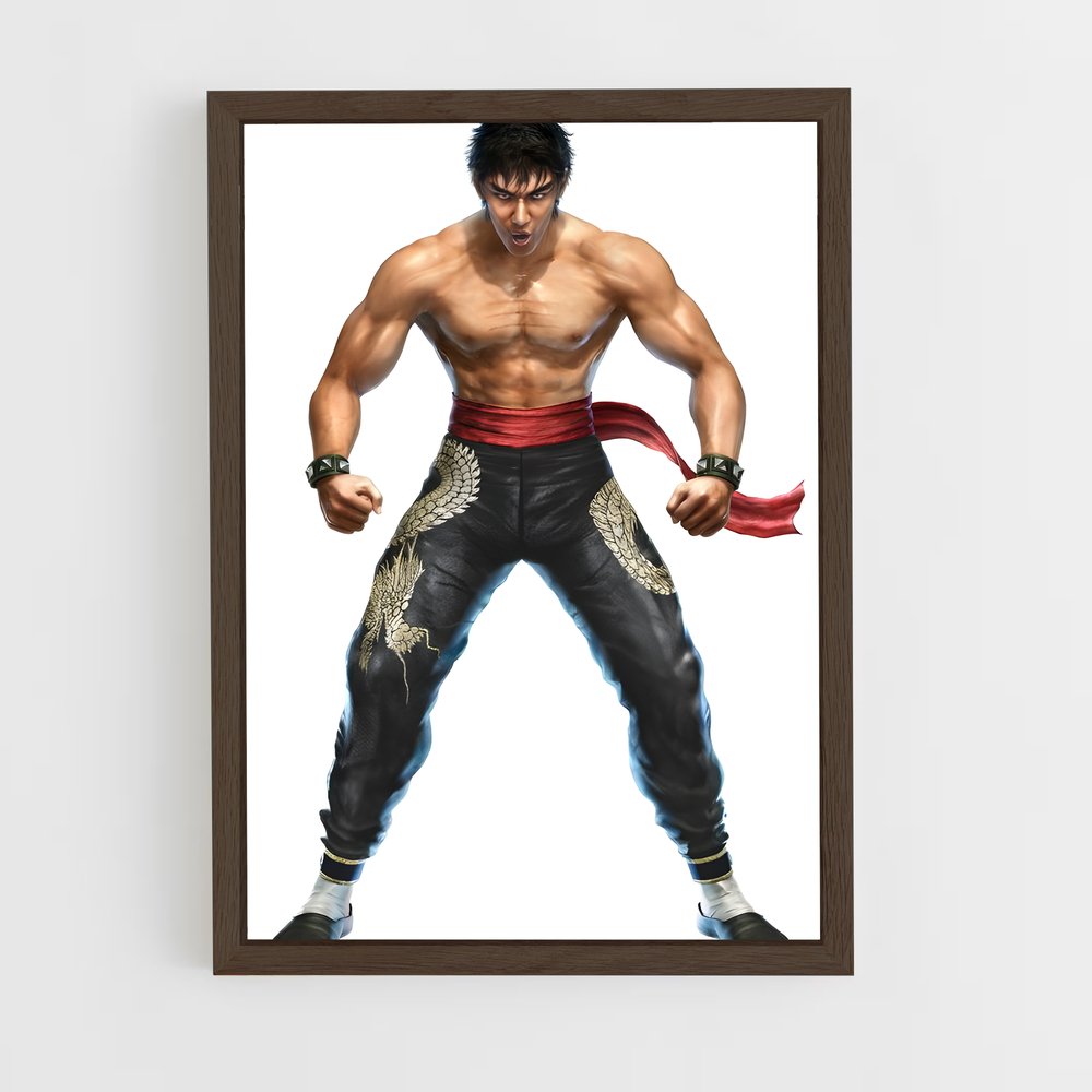 ap-law tekken-1 cadre Bois foncé