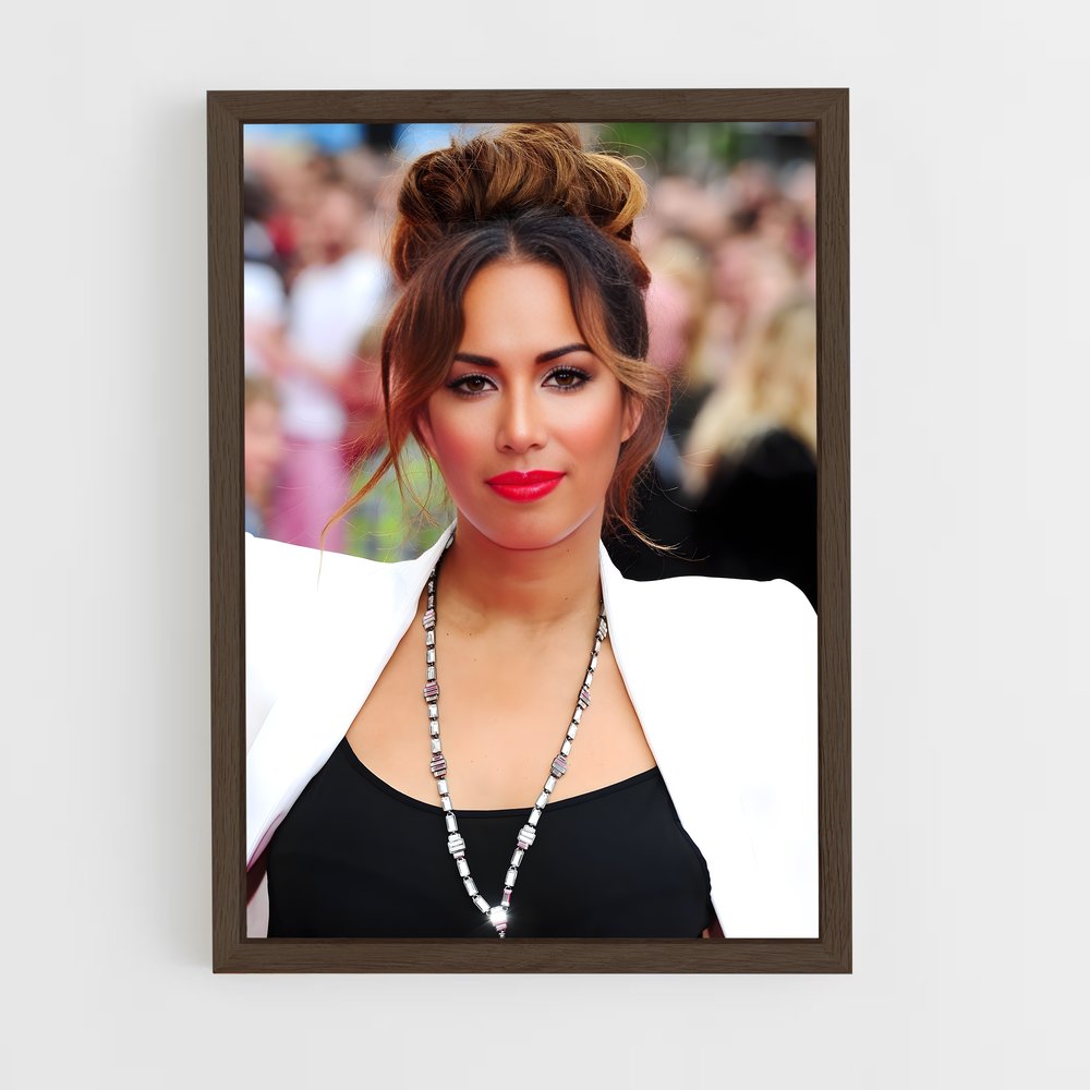 ap-leona lewis-1 cadre Bois foncé