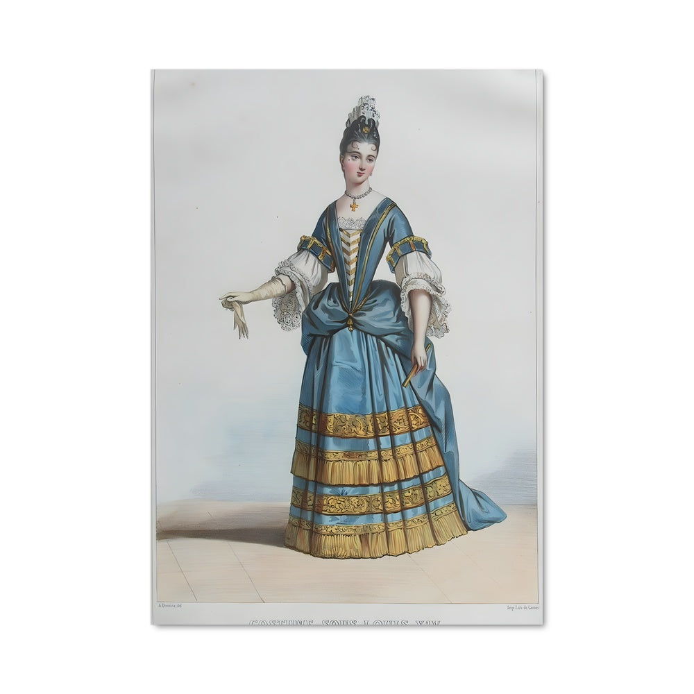 Poster Élégance Baroque