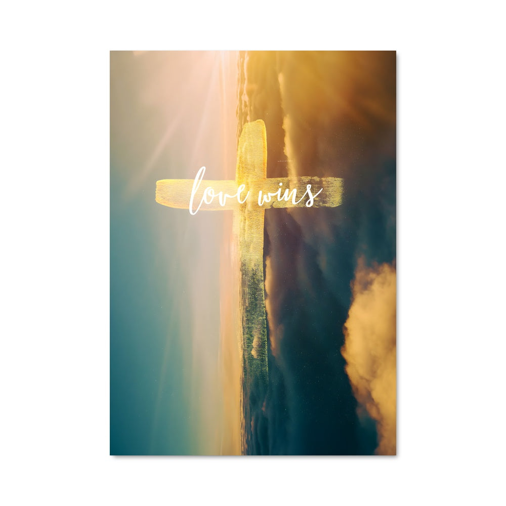 Poster Jésus, Amour Éternel