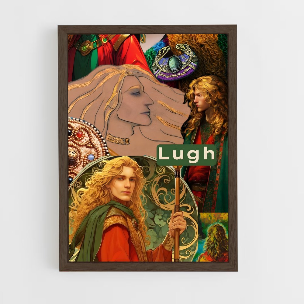 ap-lugh-2 cadre Bois foncé