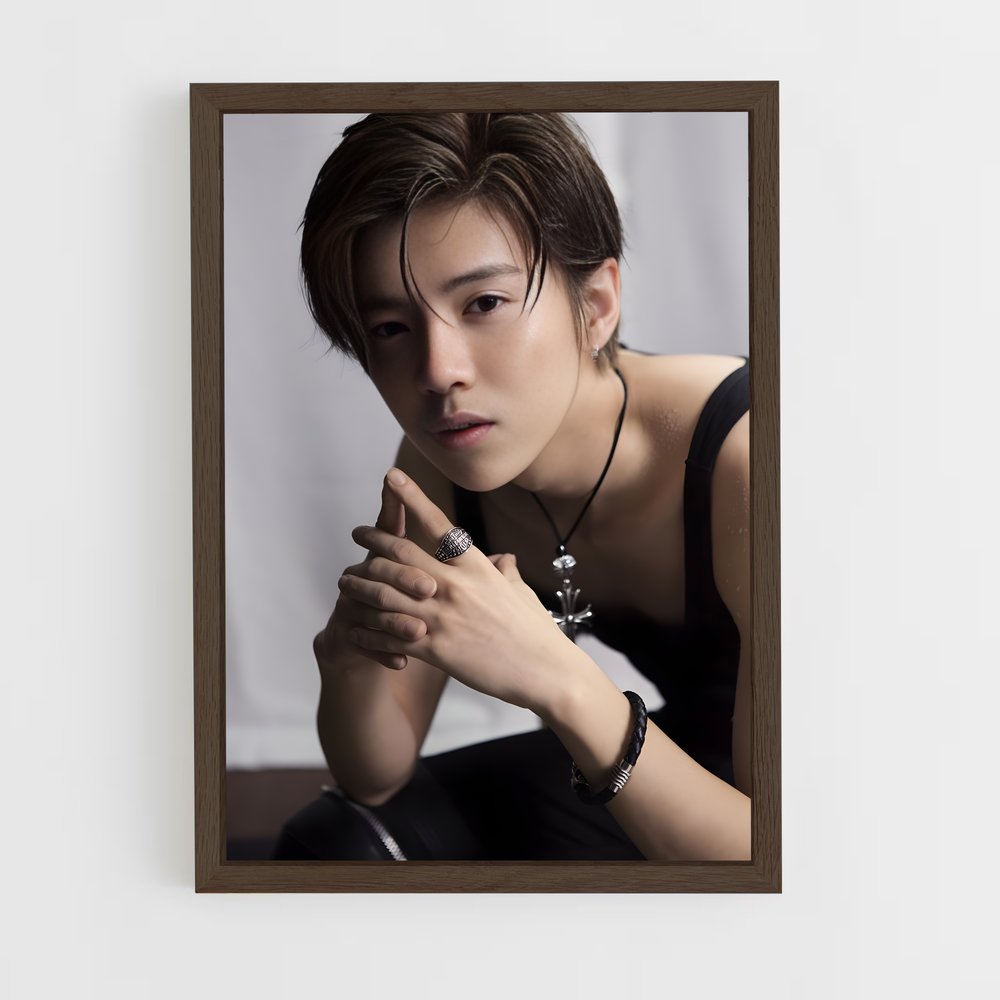 ap-luhan-3 cadre Bois foncé