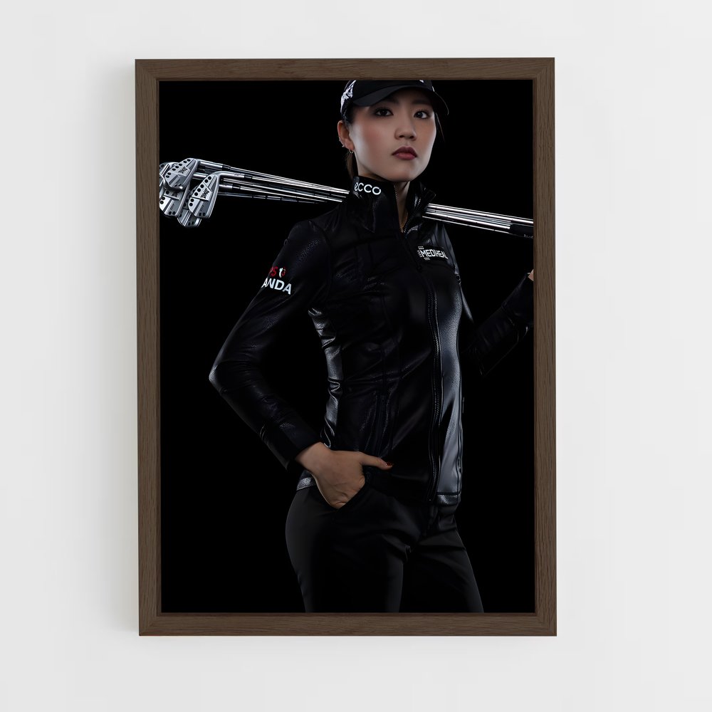 ap-lydia ko-7 cadre Bois foncé