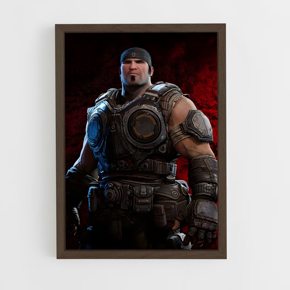 ap-marcus fenix-4 cadre Bois foncé