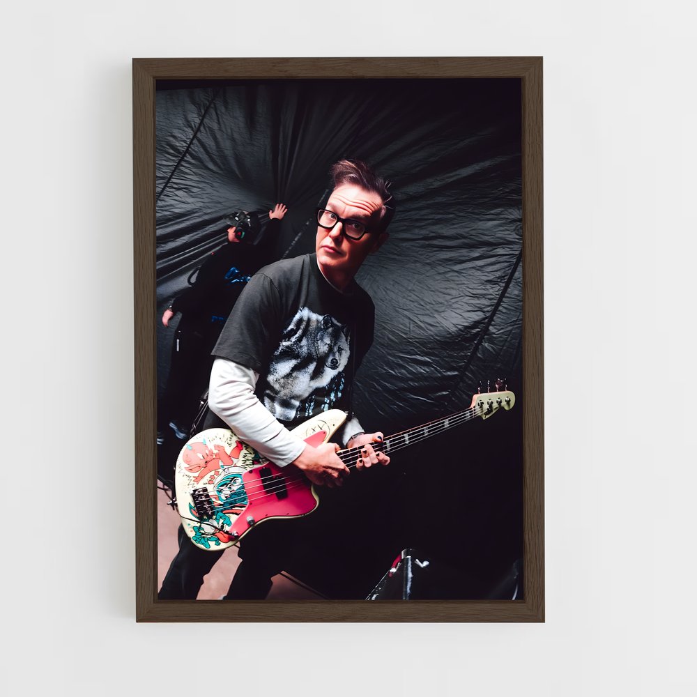 ap-mark hoppus-2 cadre Bois foncé