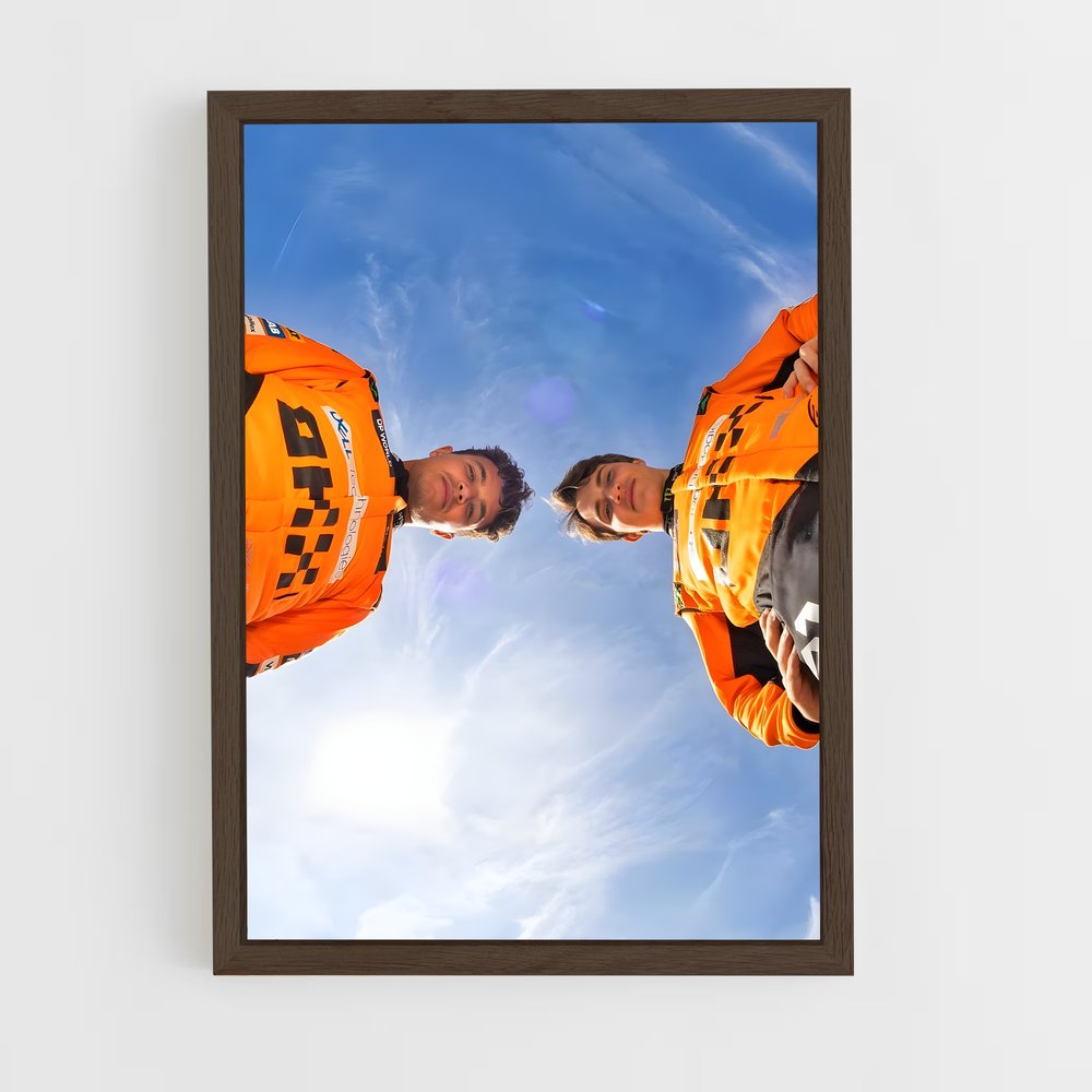 ap-mclaren f1 team-7 cadre Bois foncé