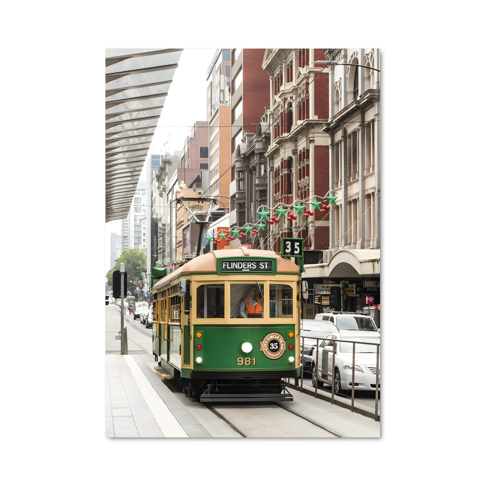 Poster Tramway de Melbourne
