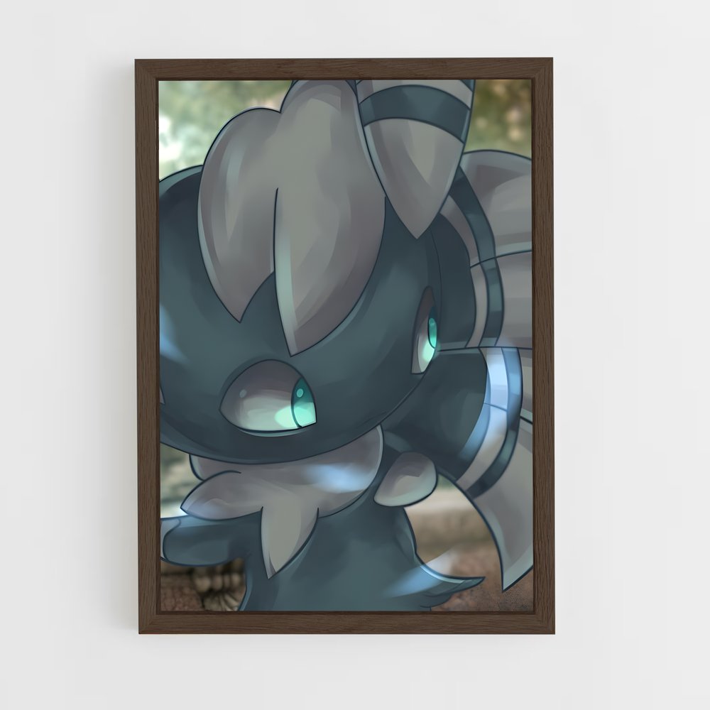 ap-meowstic-2 cadre Bois foncé