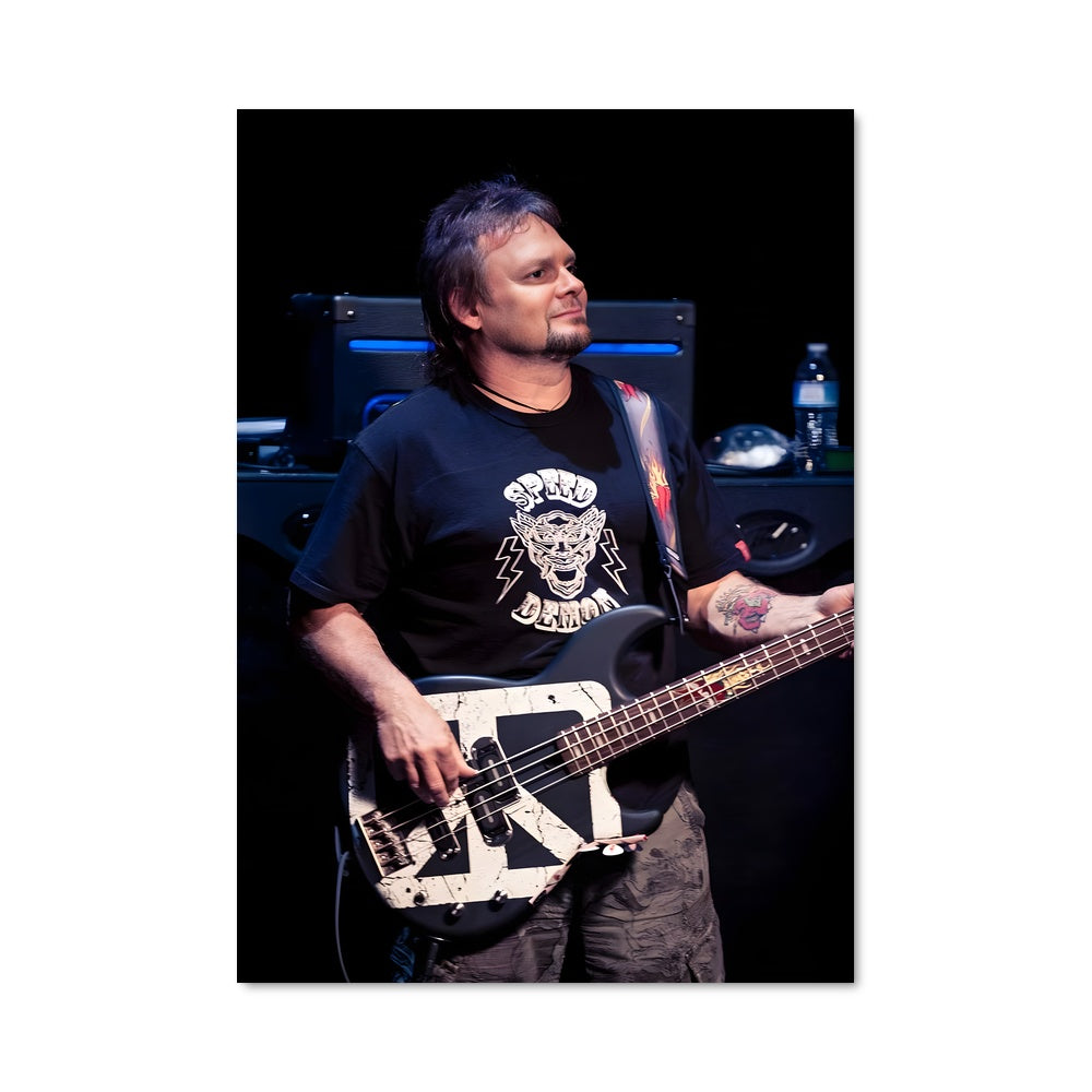 Poster Bassiste en Concert
