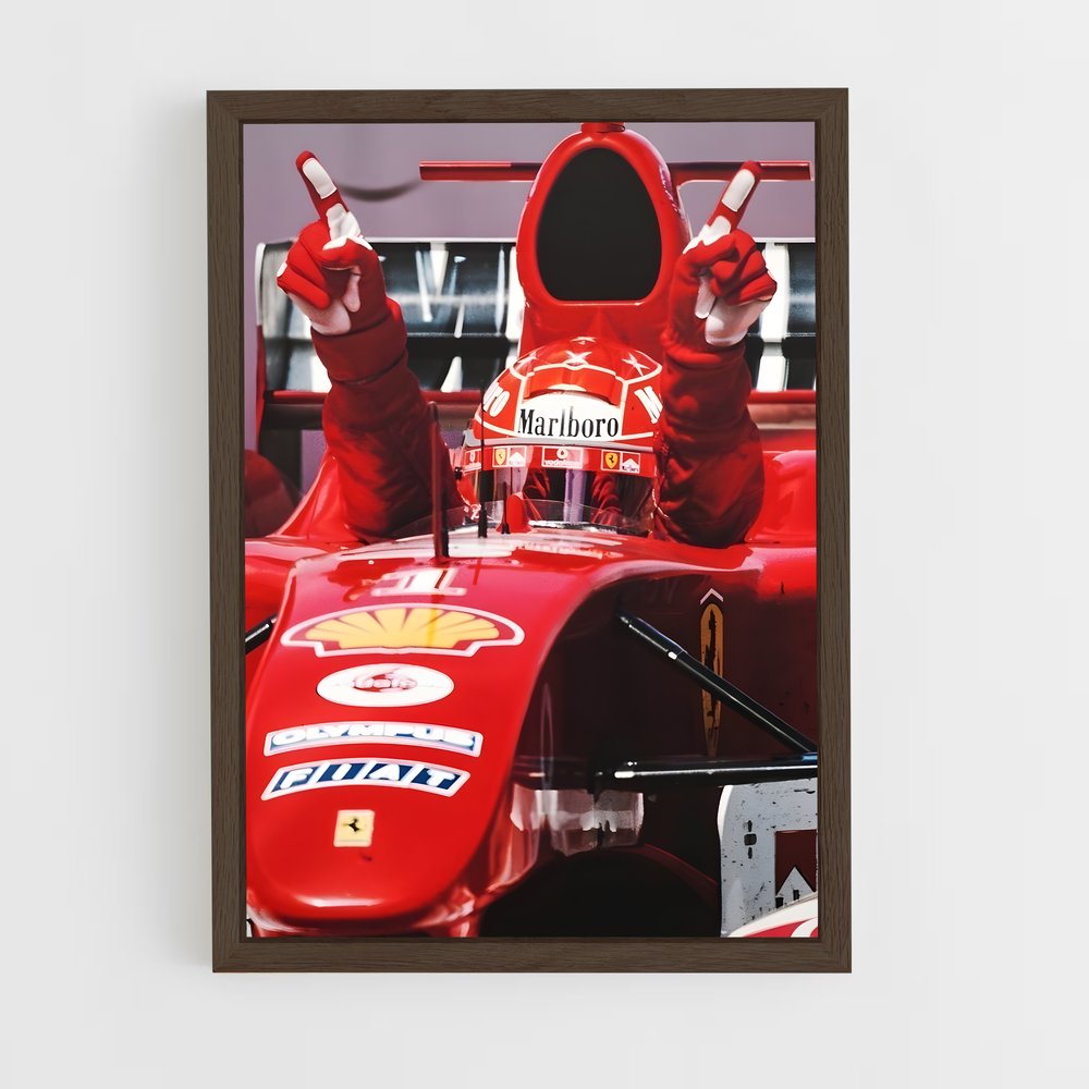 ap-michael schumacher-2 cadre Bois foncé
