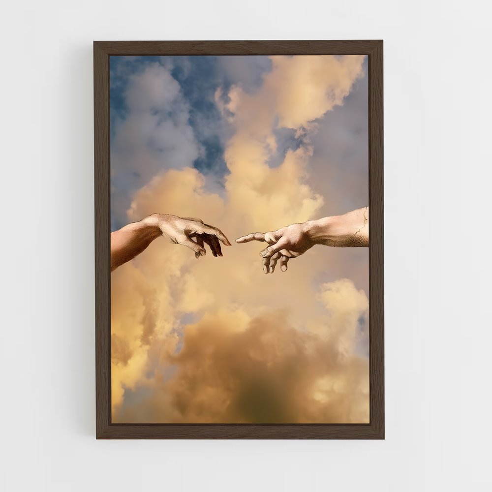ap-michelangelo-1 cadre Bois foncé