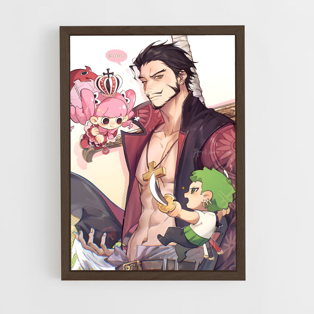 ap-mihawk-2 cadre Bois foncé