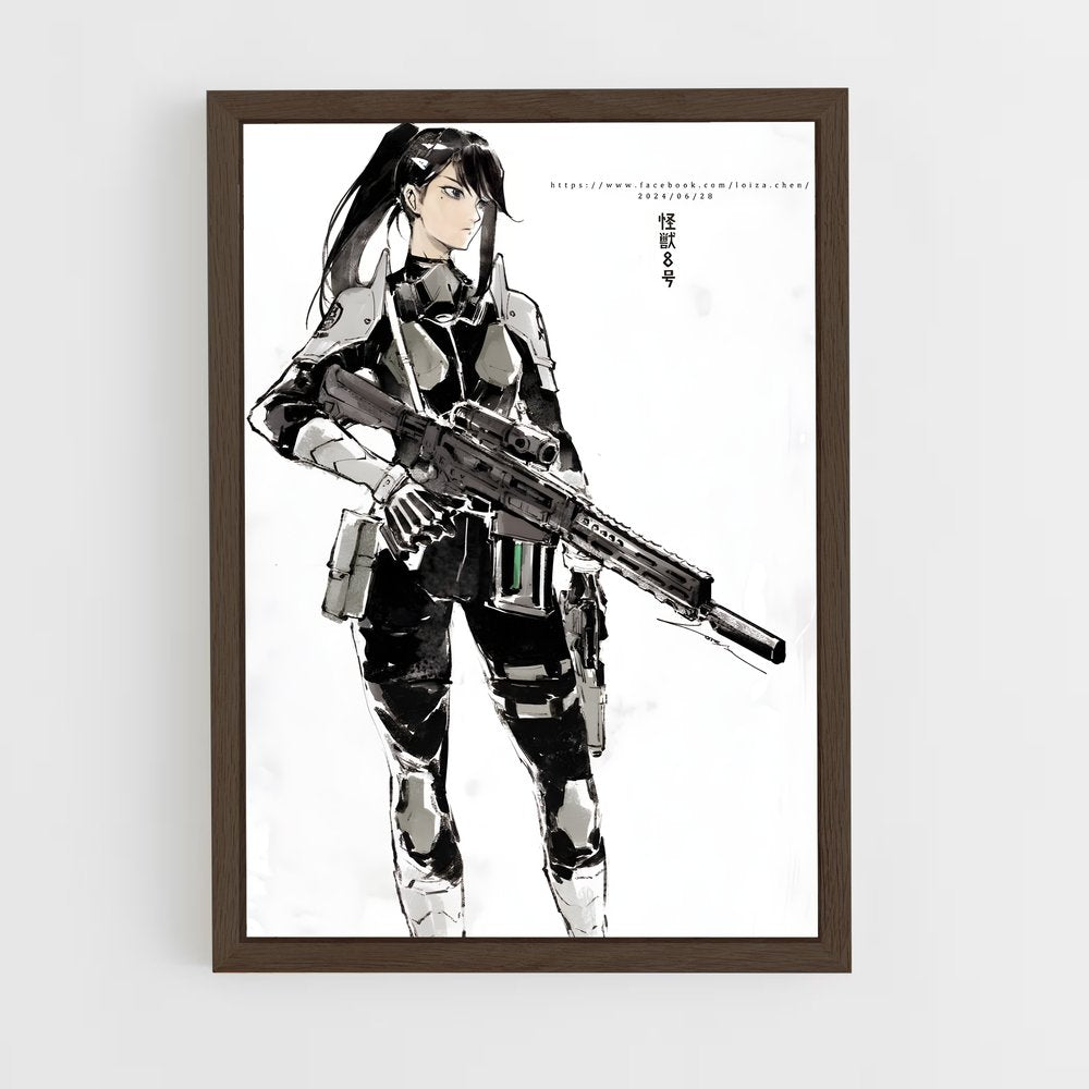 ap-mina ashiro-1 cadre Bois foncé