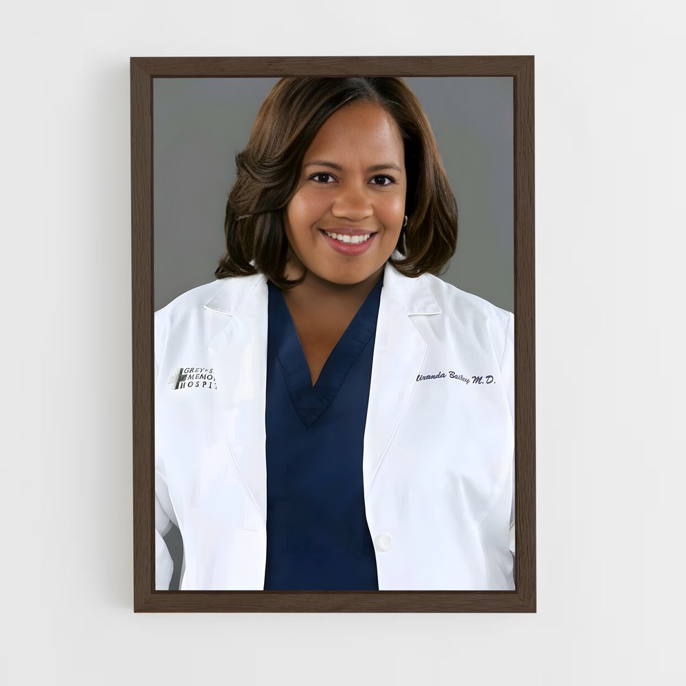 ap-miranda bailey-1 cadre Bois foncé