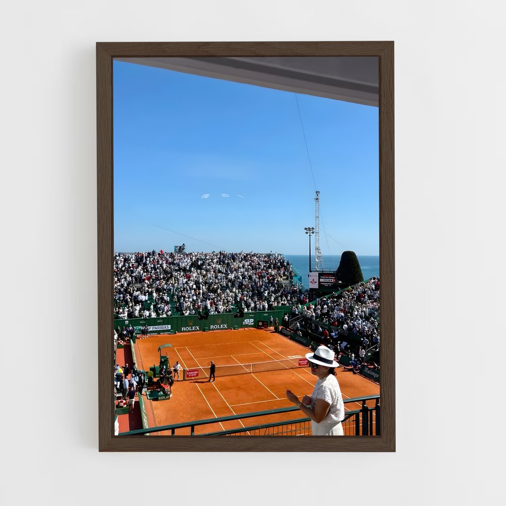 ap-monte carlo masters tennis-1 cadre Bois foncé