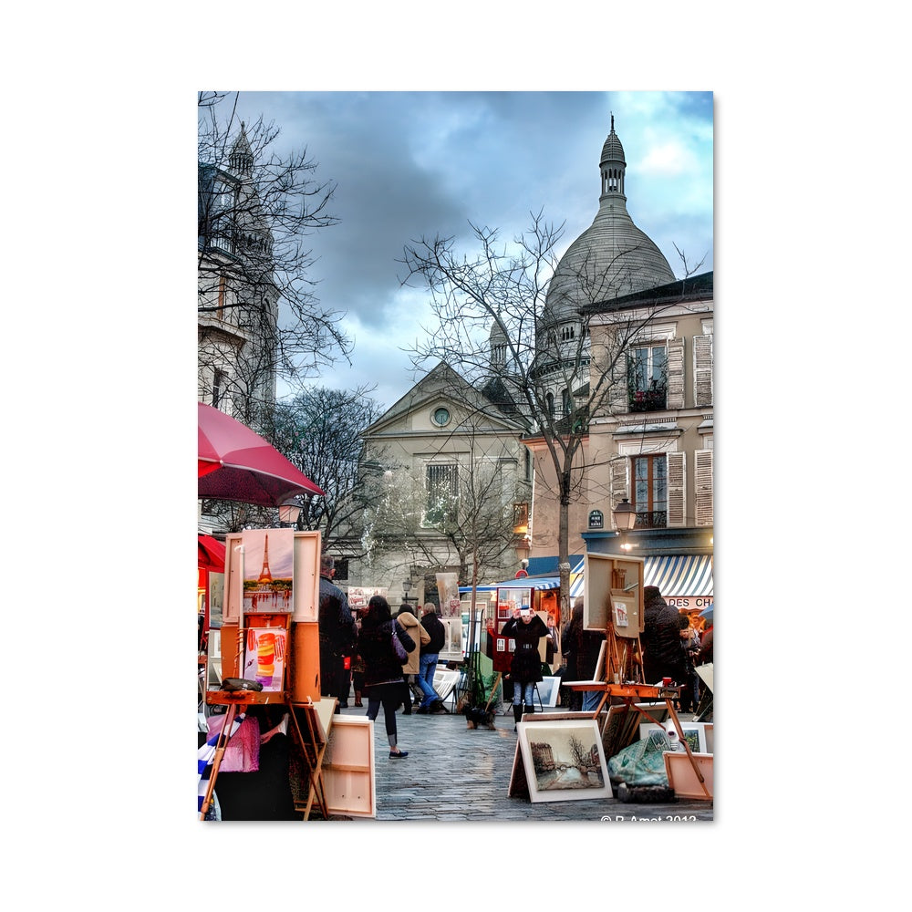 Poster Promenade à Montmartre