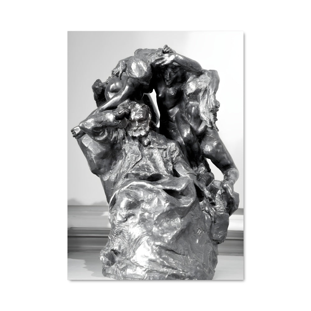 Poster Monument to victor hugo rodin 20072
