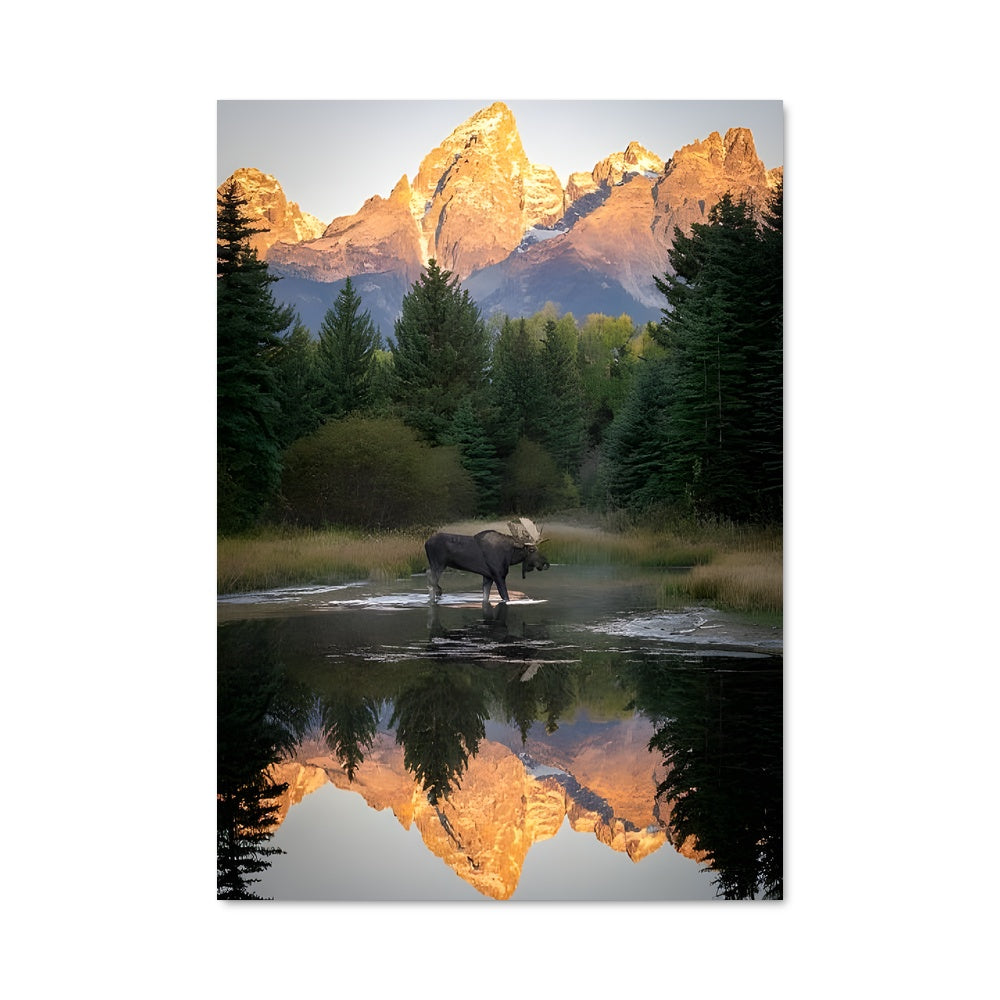 Poster Le Cerf des Montagnes