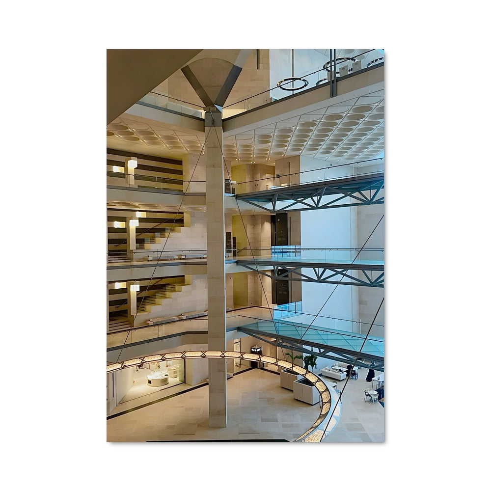 Poster Atrium Moderne