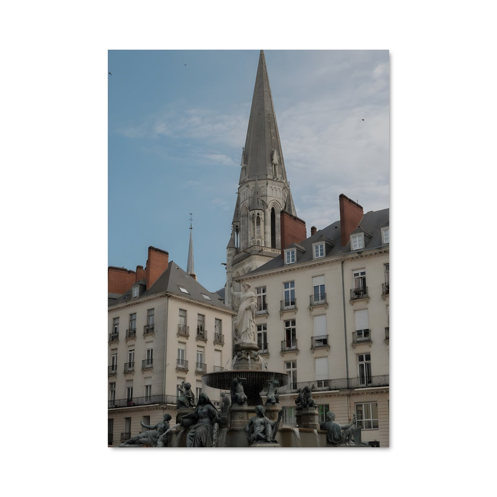 Poster Fontaine de Nantes