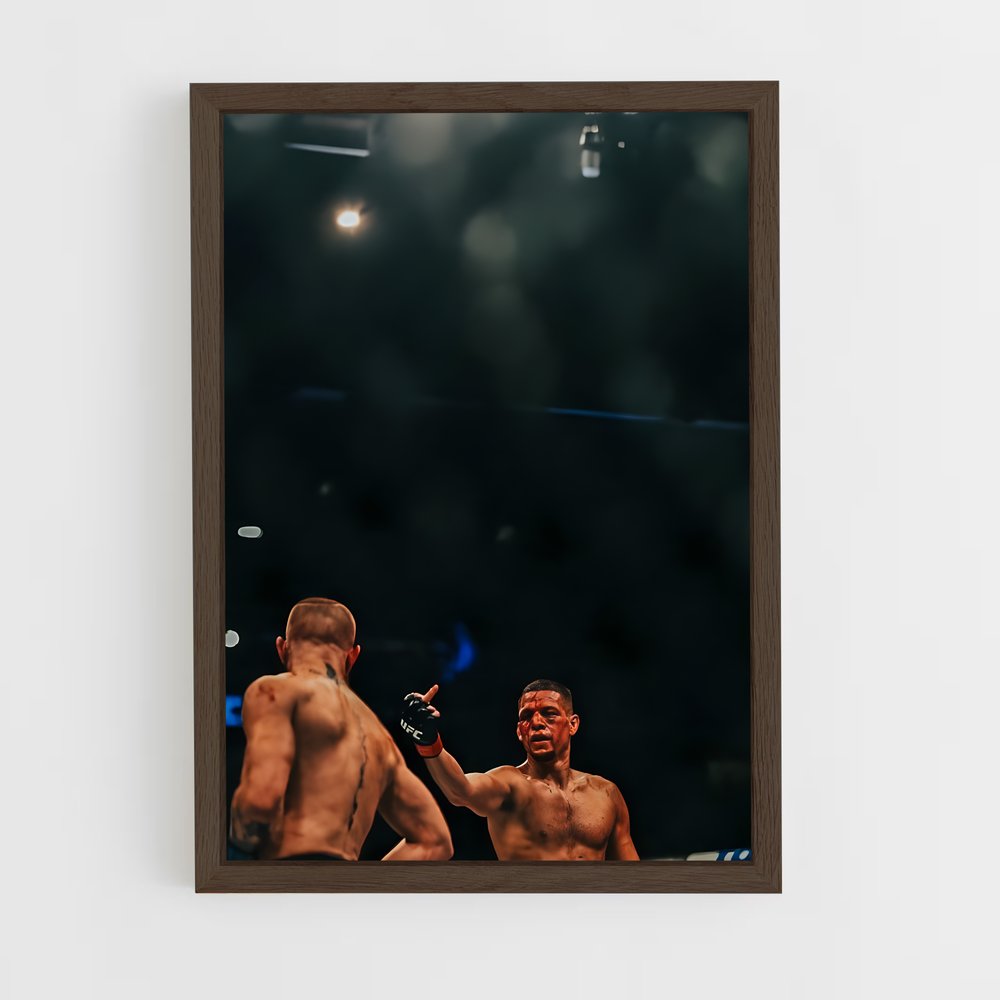 ap-nate diaz-1 cadre Bois foncé