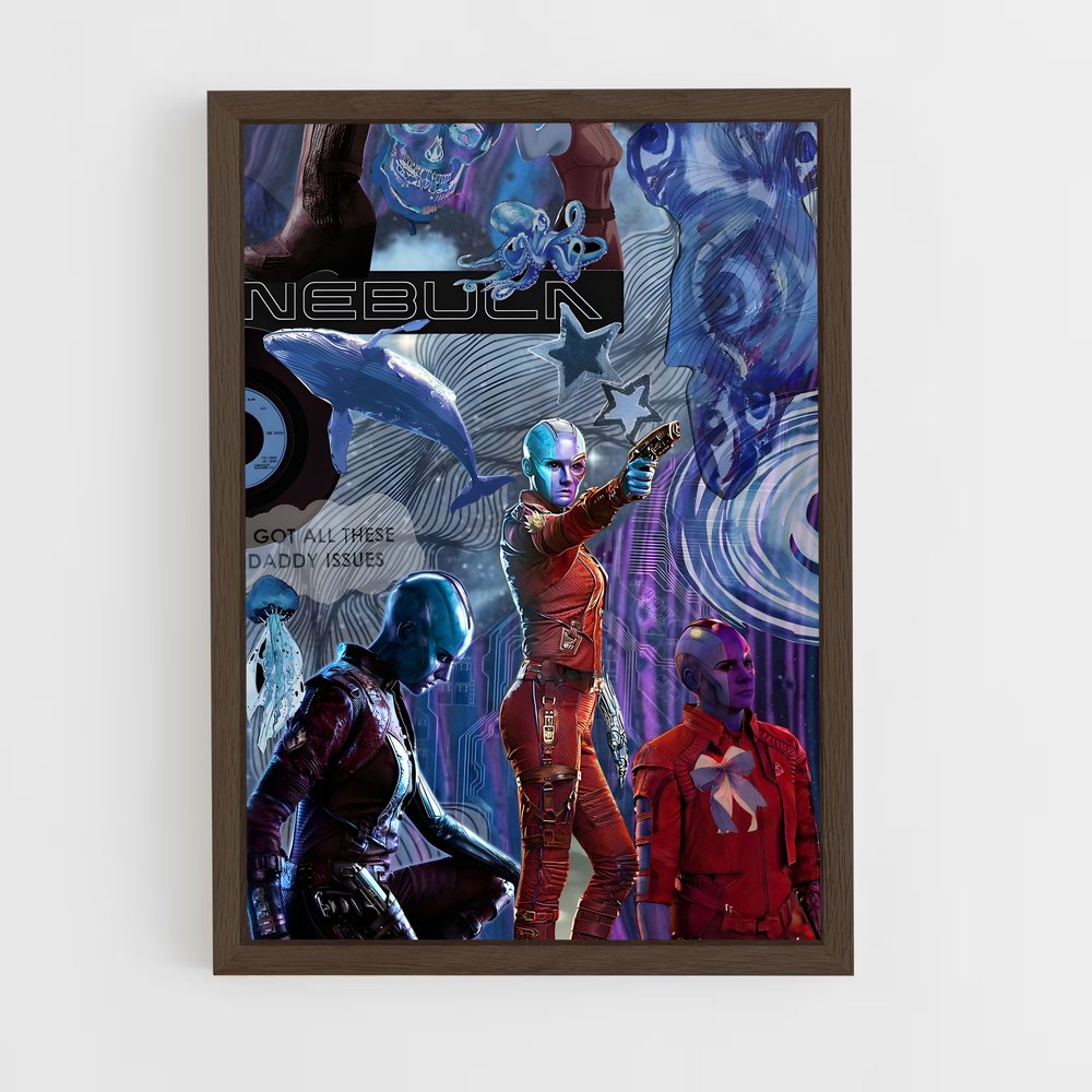 ap-nebula guardians-10 cadre Bois foncé