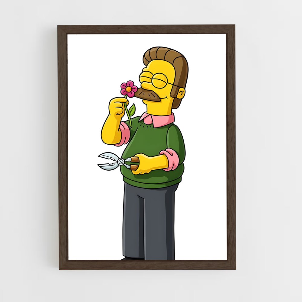 ap-ned flanders-1 cadre Bois foncé