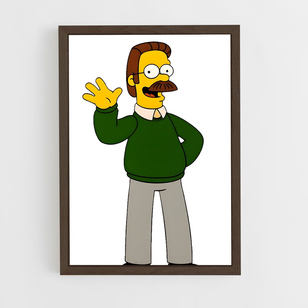 ap-ned flanders-2 cadre Bois foncé