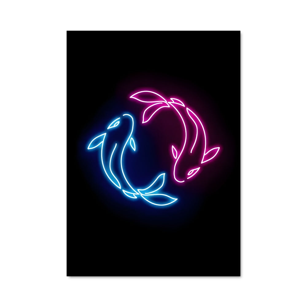 Poster Flèches Éclairantes