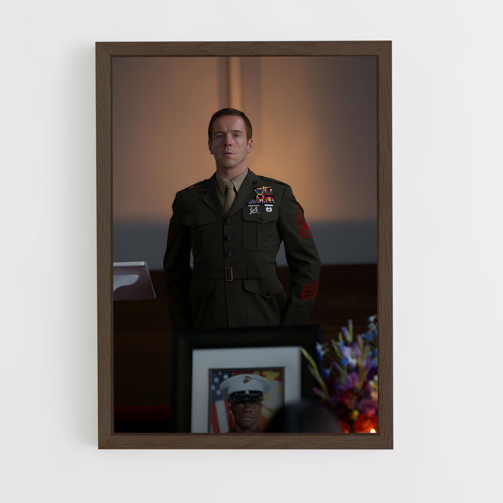 ap-nicholas brody-3 cadre Bois foncé