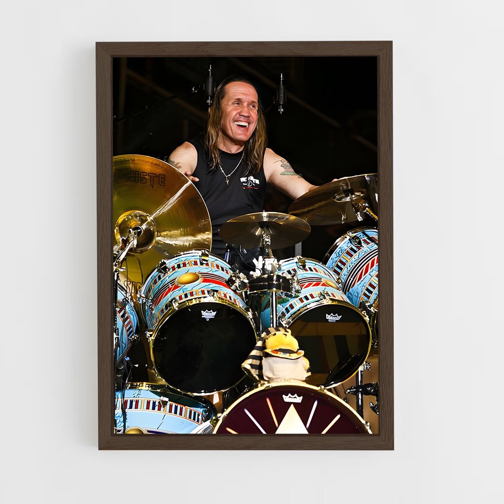 ap-nicko mcbrain-4 cadre Bois foncé