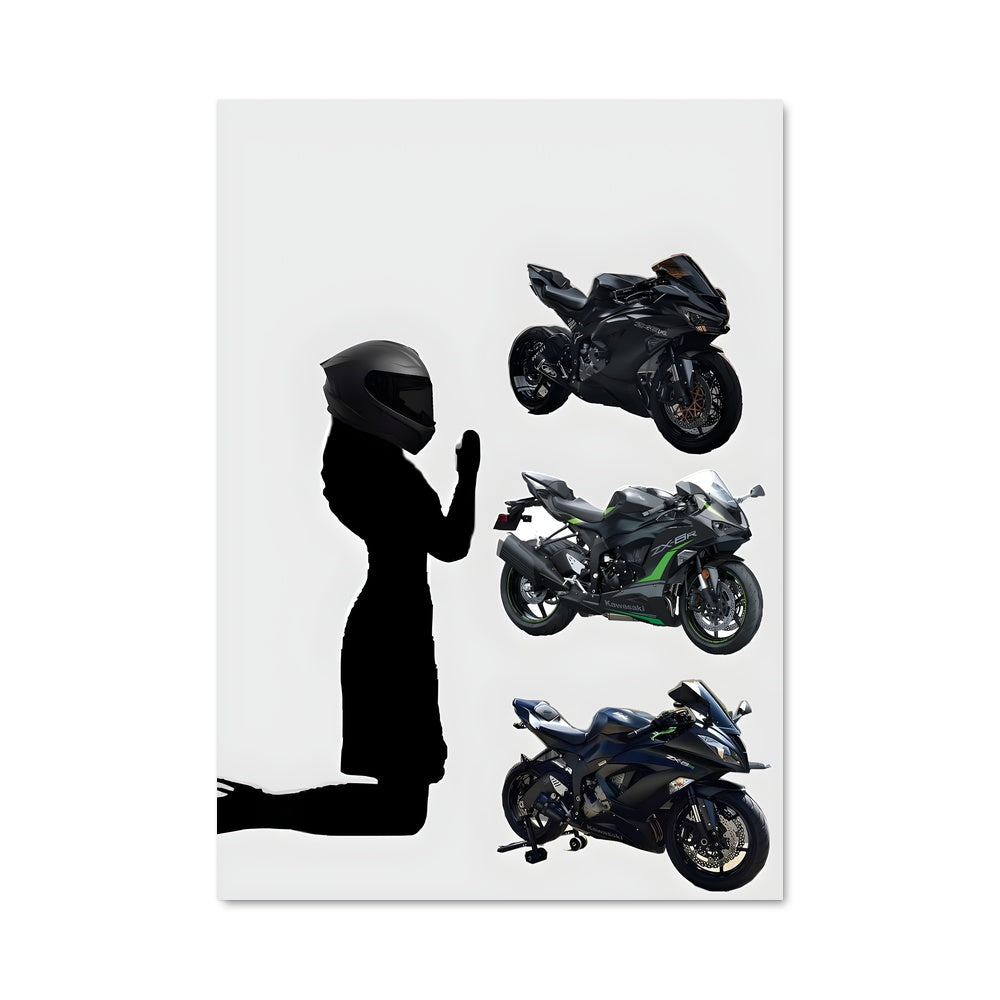 Poster Ninja en Noir