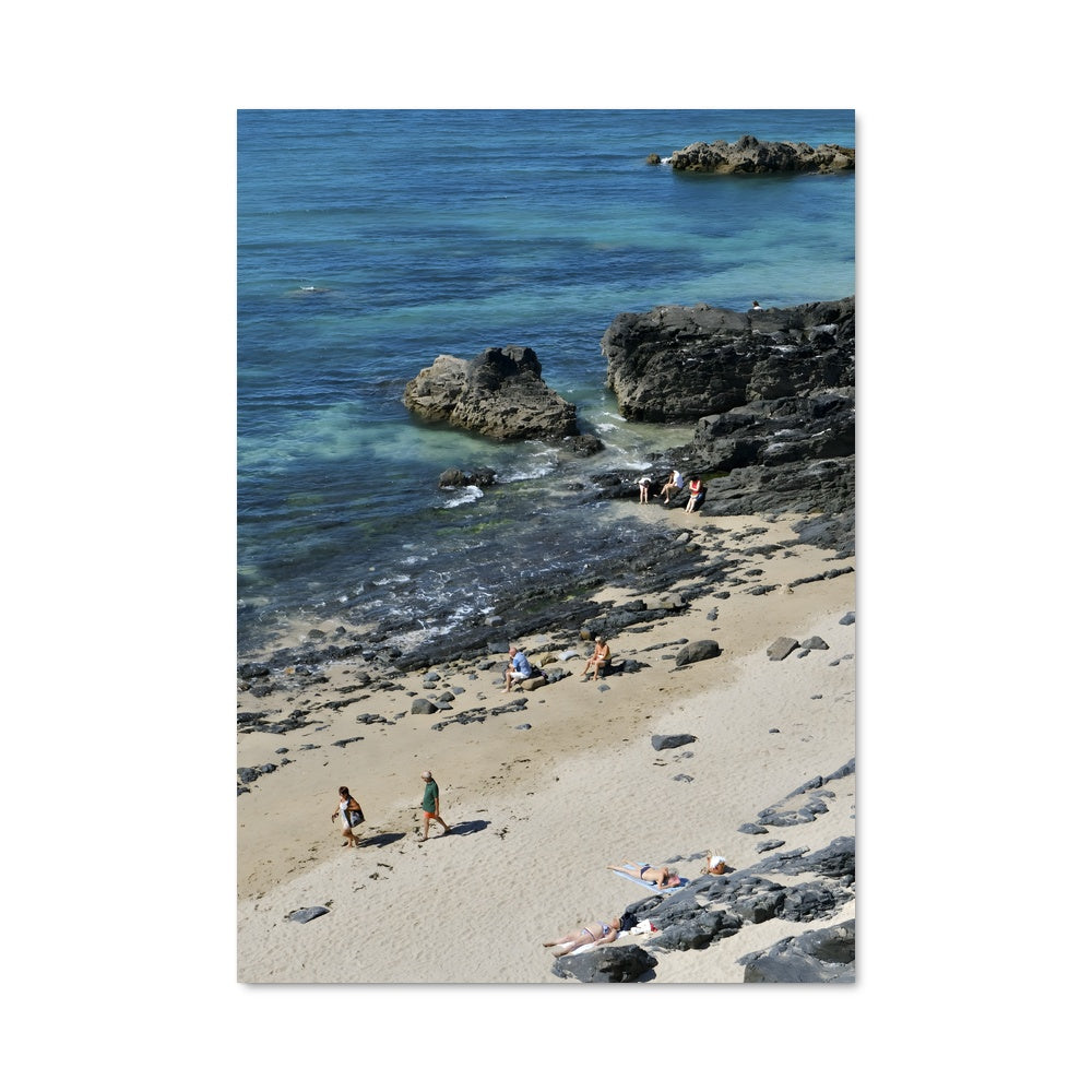 Poster Plage de Normandie