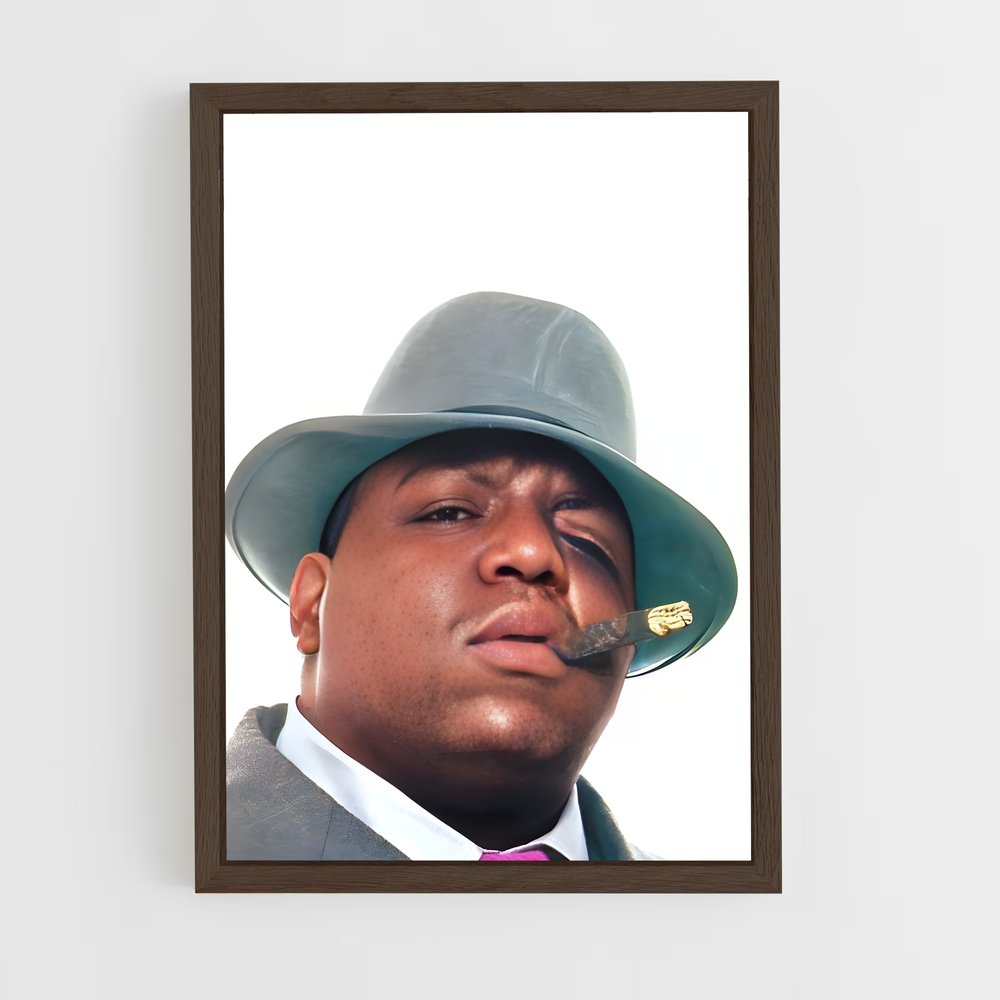 ap-notorious b.i.g.-2 cadre Bois foncé