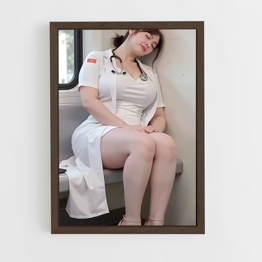 ap-nurse-4 cadre Bois foncé