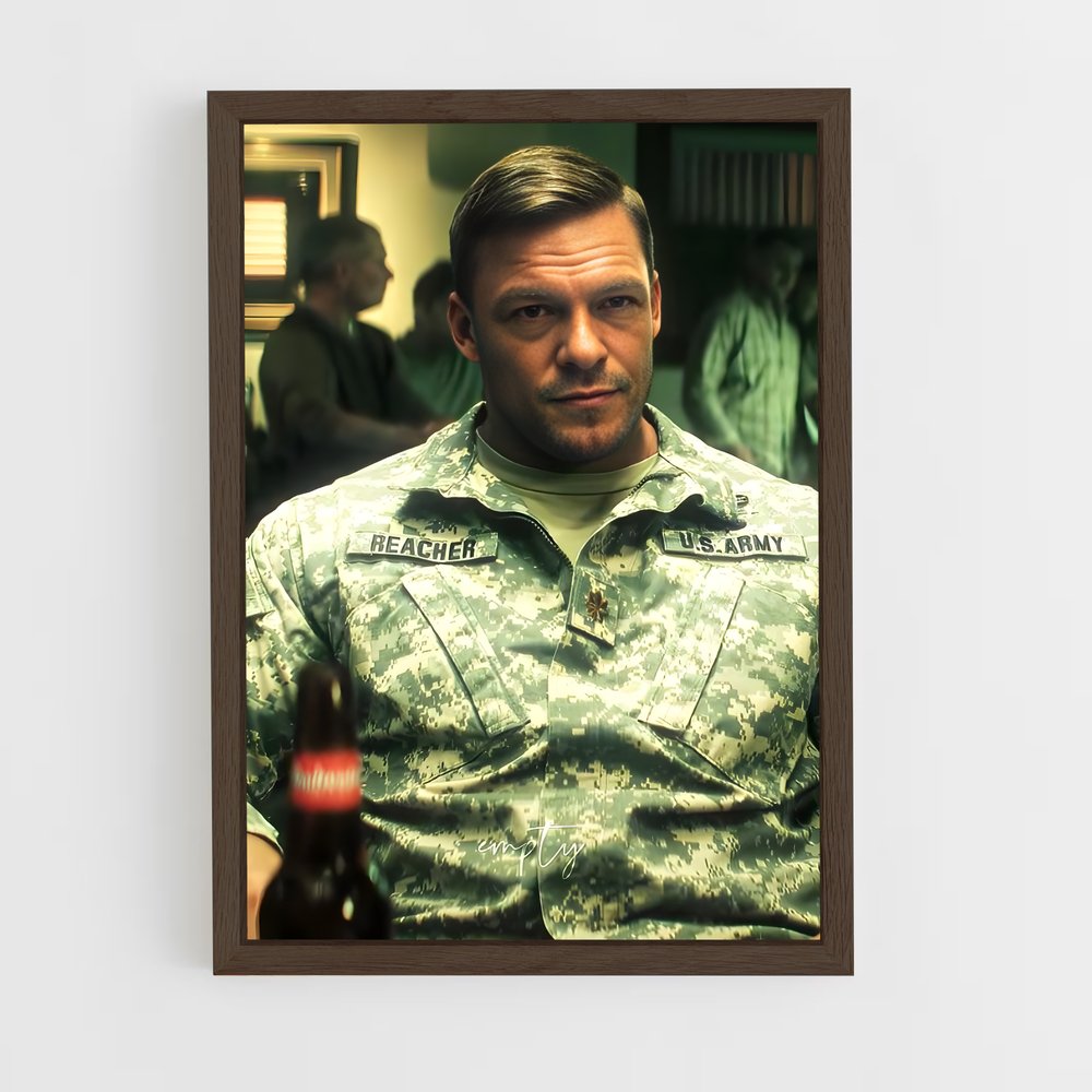 ap-officer finlay-4 cadre Bois foncé