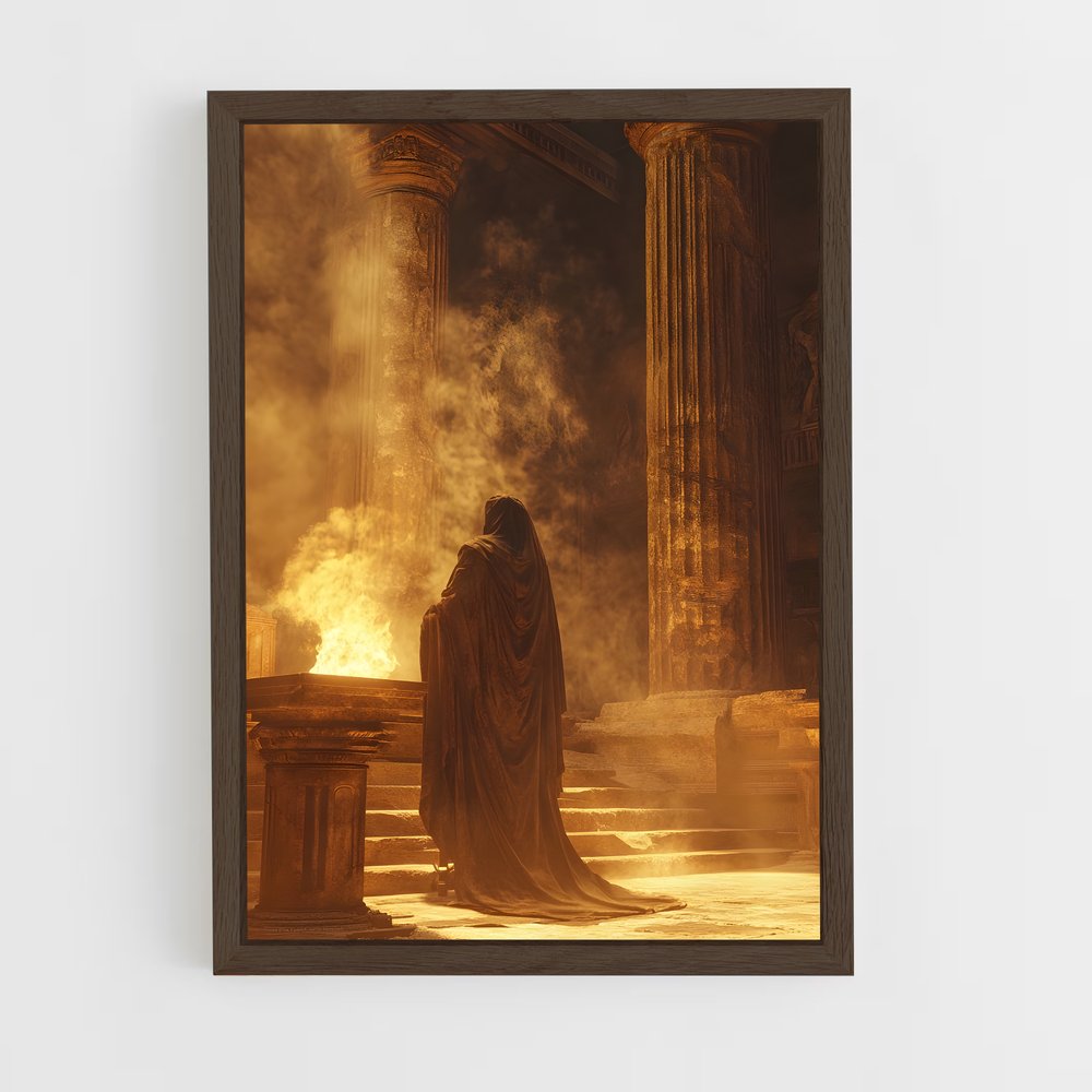 ap-oracle of delphi-1 cadre Bois foncé