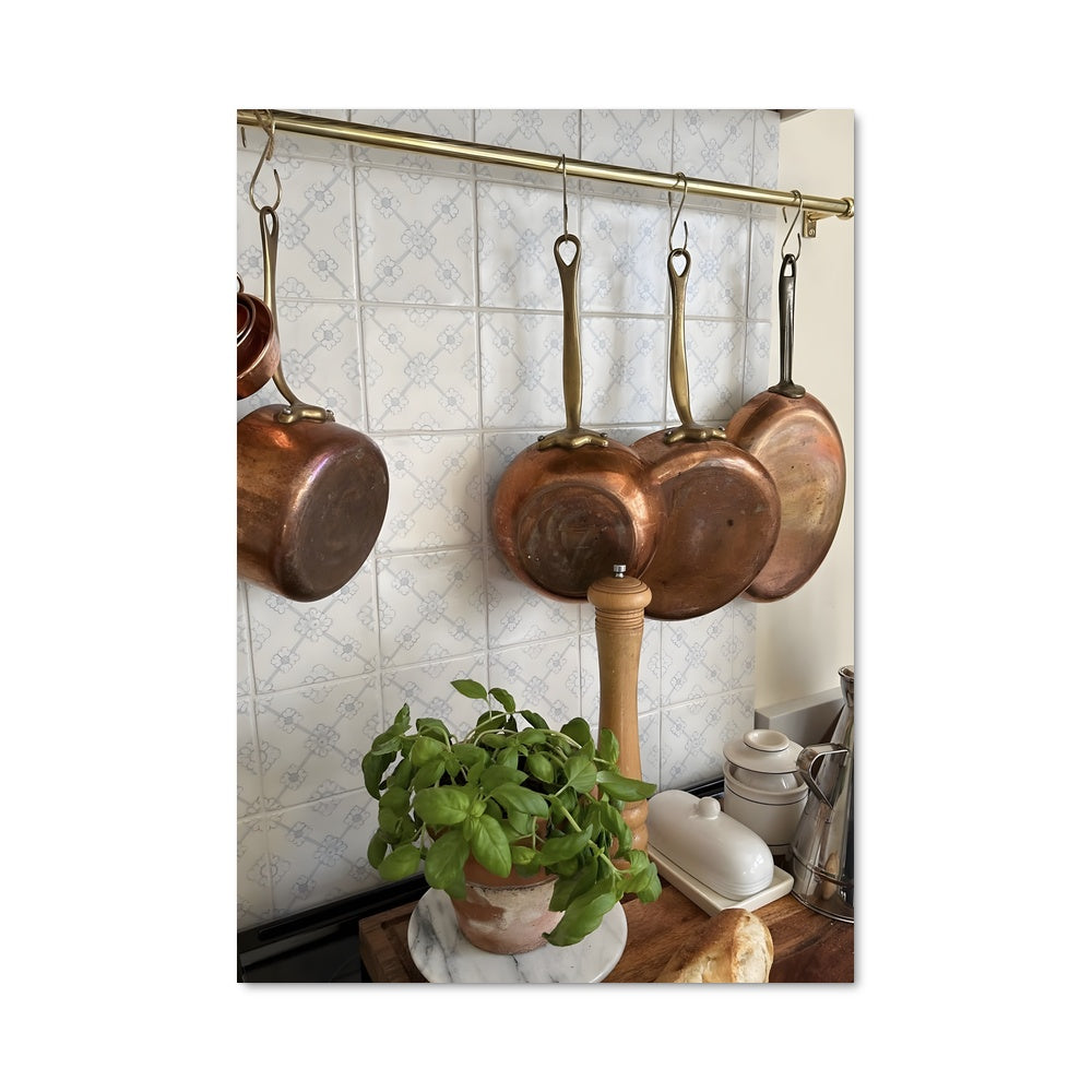 Poster Cuisine en Cuivre