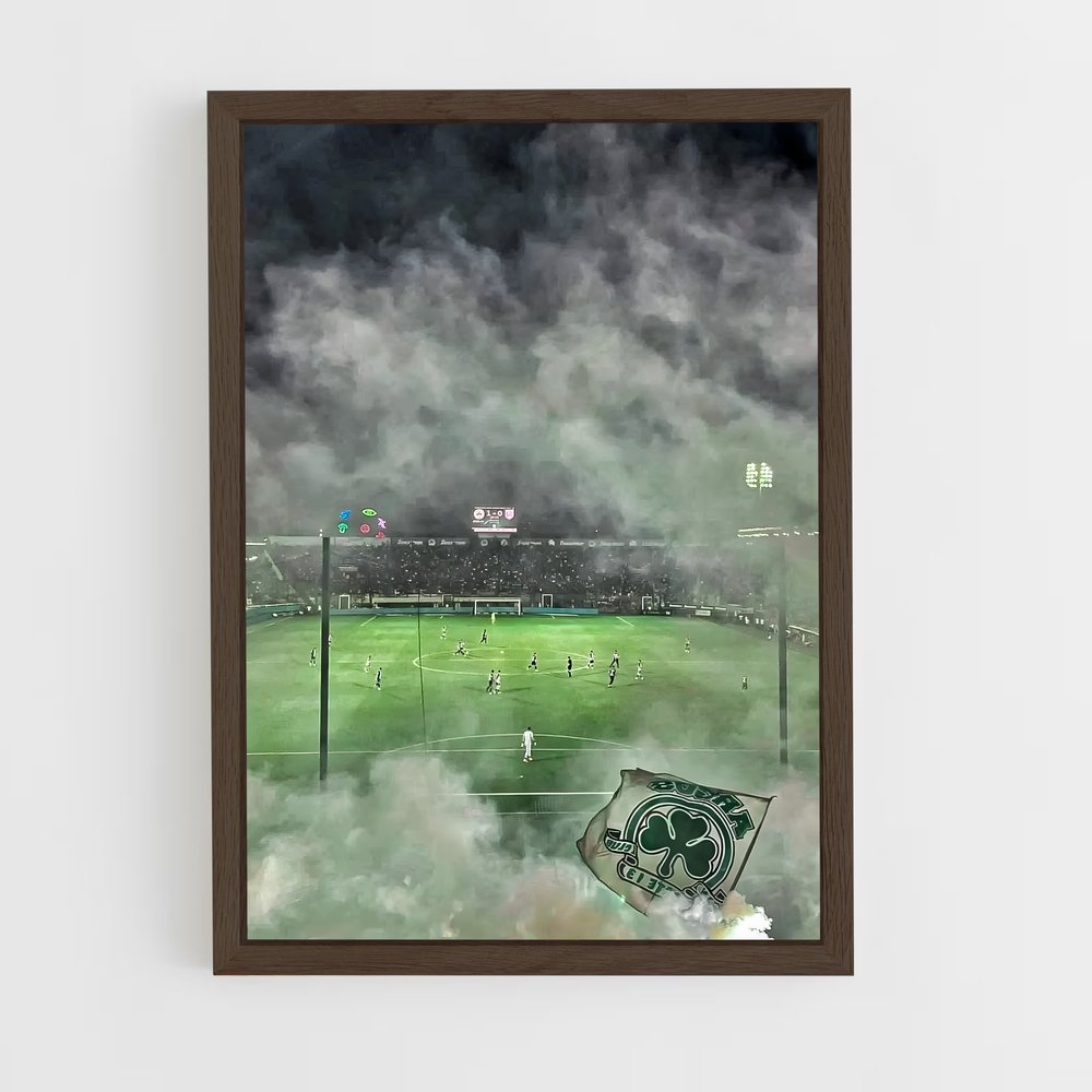 ap-panathinaikos fc-1 cadre Bois foncé