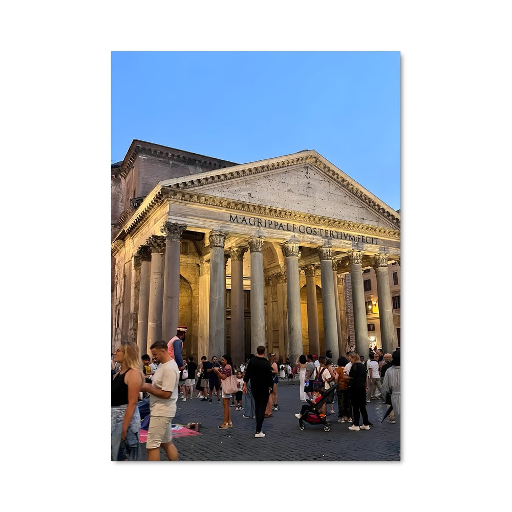 Poster Flânerie Romaine