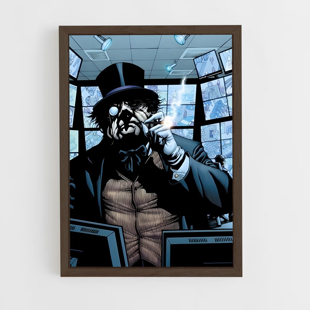 ap-penguin-3 cadre Bois foncé