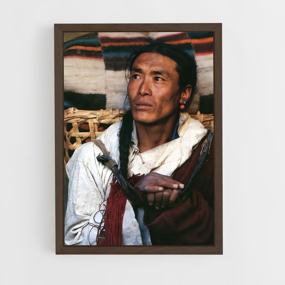 ap-people-12 cadre Bois foncé