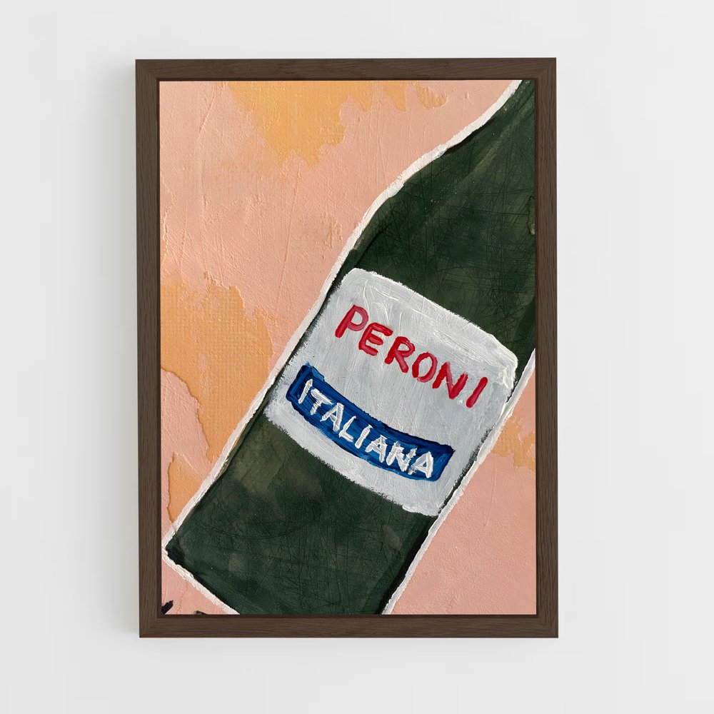 ap-peroni-2 cadre Bois foncé